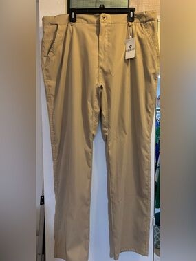 GlideActive Men's Active Khaki Pants size 4XL